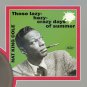 NAT KING COLE "Those Lazy-Hazy-Crazy Days of Summer"  Framed Picture Sleeve Gold 45 Record Display