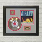 NIRVANA "Smells Like Teen Spirit"  Framed Picture Sleeve Gold 45 Record Display