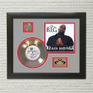 THE NOTORIOUS B.I.G.  "Dead Wrong"  Framed Picture Sleeve Gold 45 Record Display