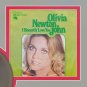 OLIVIA NEWTON JOHN  "I Honestly Love You"  Framed Picture Sleeve Gold 45 Record Display