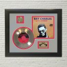 RAY CHARLES "I Got a Woman"  Framed Picture Sleeve Gold 45 Record Display