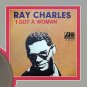 RAY CHARLES "I Got a Woman"  Framed Picture Sleeve Gold 45 Record Display