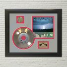 R.E.M. "It’s the End of the World as We Know It "  Framed Picture Sleeve Gold 45 Record Display
