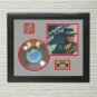 STEVIE RAY VAUGHAN "Love Struck Baby"  Framed Picture Sleeve Gold 45 Record Display