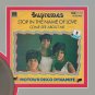 THE SURPREMES "Stop! In the Name of Love"  Framed Picture Sleeve Gold 45 Record Display