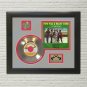 THE TEMPTATIONS "Papa Was a Rollinâ�� Stone"  Framed Picture Sleeve Gold 45 Record Display