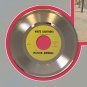 WAYLON JENNINGS "White Lightning"  Framed Picture Sleeve Gold 45 Record Display