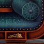 DWR-005M - Hawkbill Turtle On A Victorian Sofa