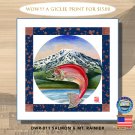 DWR-011M - Salmon & Mt. Rainier