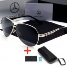 Black Polarized Men Sunglasses Mercedes-Benz Brand Metal Driving UV400