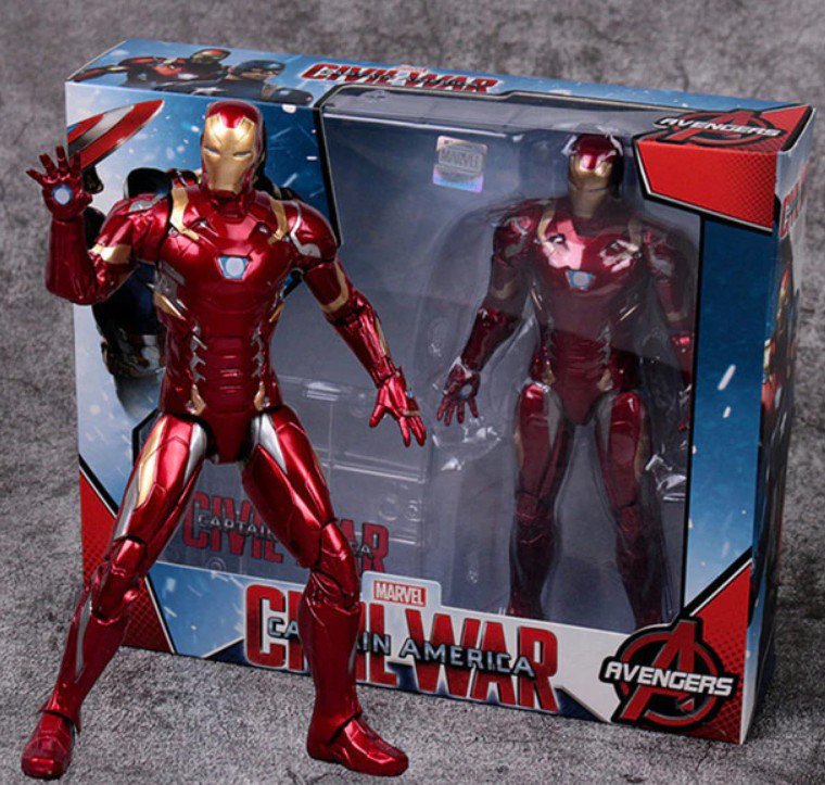 MARVEL COMICS IRON MAN 17CM RED COLOR VARIANT ARTFX