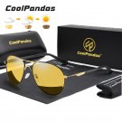 Photochromic Polarized Sunglasses Men Intelligent Aviation
