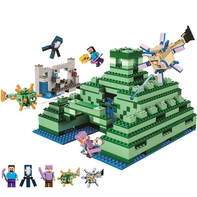 Minecraft The Ocean Monument 21136 Building Blocks Toys