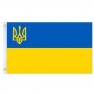 Stand With Ukraine Flag Support Decorative Yard Banner