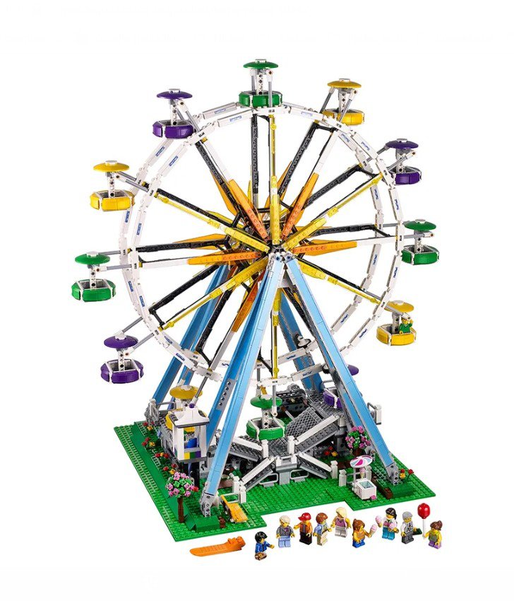 Creator Expert Ferris Wheel 10247 Construction Set Building Blocks  ( include Motor )