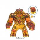 Fire Elemental Super Hero - 29 Minifigure Toy Building Blocks