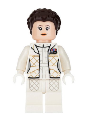 Star Wars&acirc;��The Empire Strikes Back Minifig - Princess Leia, white outfit