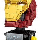 Super Heroes Marvel Iron Man Helmet Display Building Set