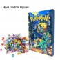 Pokemon Halloween Advent Calendar Box Action Figures Toys - Gift 2023