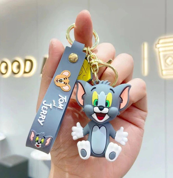 Tom & Jerry Collectible Keychain Figure Gifts Anime Licensed -3