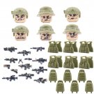 6pcs Military Swat: Super Police Figurines City With Mini Weapons And Guns - 5