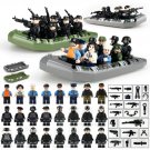 Military SWAT Wars Assembled Building Blocks - 3xv Special Forces