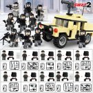 Military SWAT Wars Assembled Building Blocks - 21v Special Forces