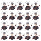 New WW2 20 dark gray German Soldiers Minifigures Wepons Pack Building Toy