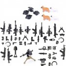 Swat Minifigures Armor And Weapons Guns Accessories V6 Pack