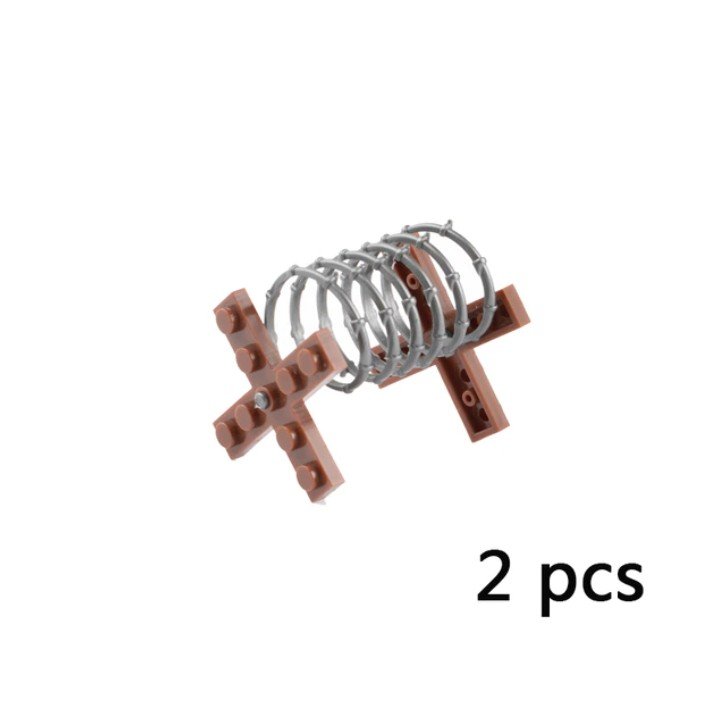 WW2 Military Weapon Accessories Sentry Model 8xp Brick Toys