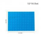 Classic Blue 12x16 Dot 2 Baseplate 11023 Building Toy Set for Preschool Kids, Boys, and Girls