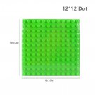 Classic Deep Green 12x12 Dot  Baseplate 11023 Building Toy Set for Preschool Kids, Boys, and Girls