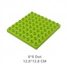 Classic light Green 8x8 Dot Two Sided Baseplate 11023 Building Toy Set