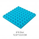 Classic Blue 8x8 Dot Two Sided Baseplate 11023 Building Toy Set