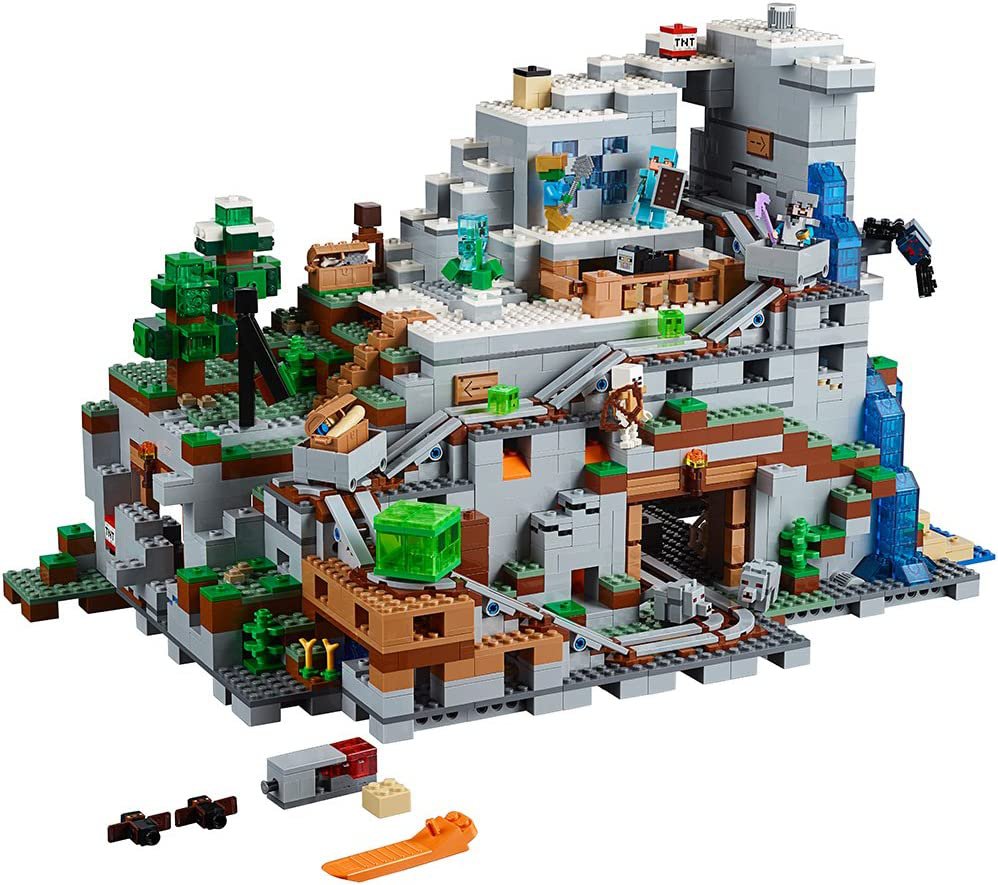 Minecraft The Mountain Cave 21137 Building Blocks