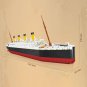 Titanic Giant Cruise Ship Bricks MOC 10294 Technical Model Building Block