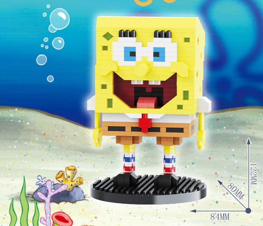 Mega Bloks SpongeBob SquarePants Block Construction Set