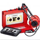 Creative Retro Walkman Headset Model Building Blocks