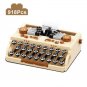 Creative Brown typewriter Model Building Blocks
