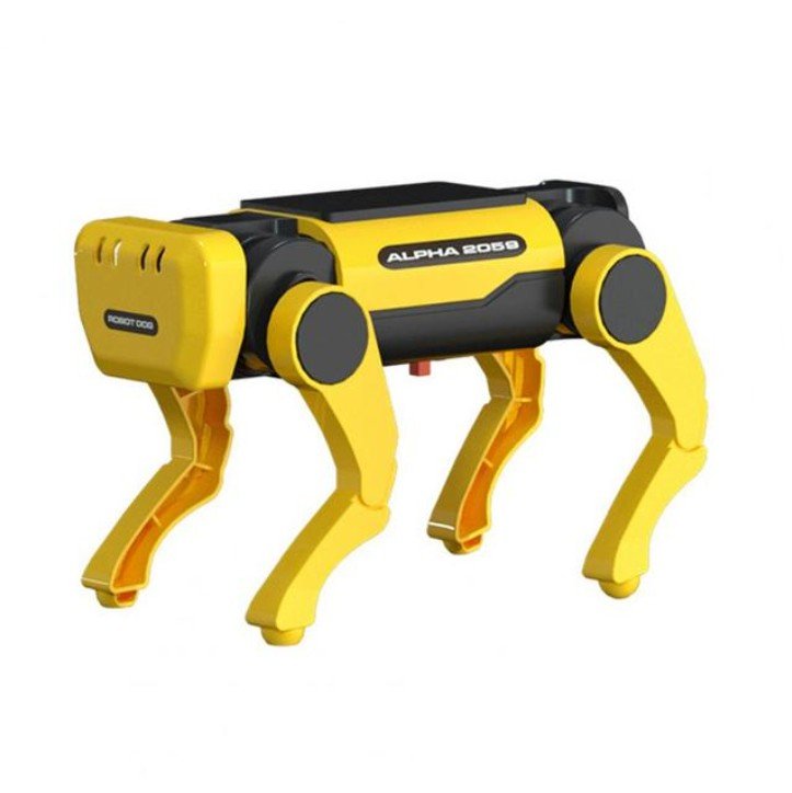 Gadgets Quadruped Bionic Smart Robot Dog Toys Solar Educational Assembly