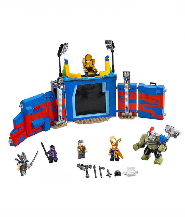 Super Heroes Thor Vs. Hulk: Arena Clash 76088 Building Kit (492 Piece)