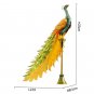3D Metal Puzzle-Colorful Peacock Bird Model Building Kits DIY