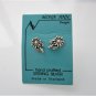 New Sterling Silver Daisy Flower Post / Stud Earrings, 1/4",