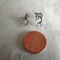 New Sterling Silver KOKOPELLI Stud / Post Earrings, Unisex, 1/2"