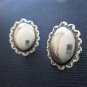 New Sterling Silver Southwest Oval Concho Stud / Post Earrings, Unisex, 5/16"