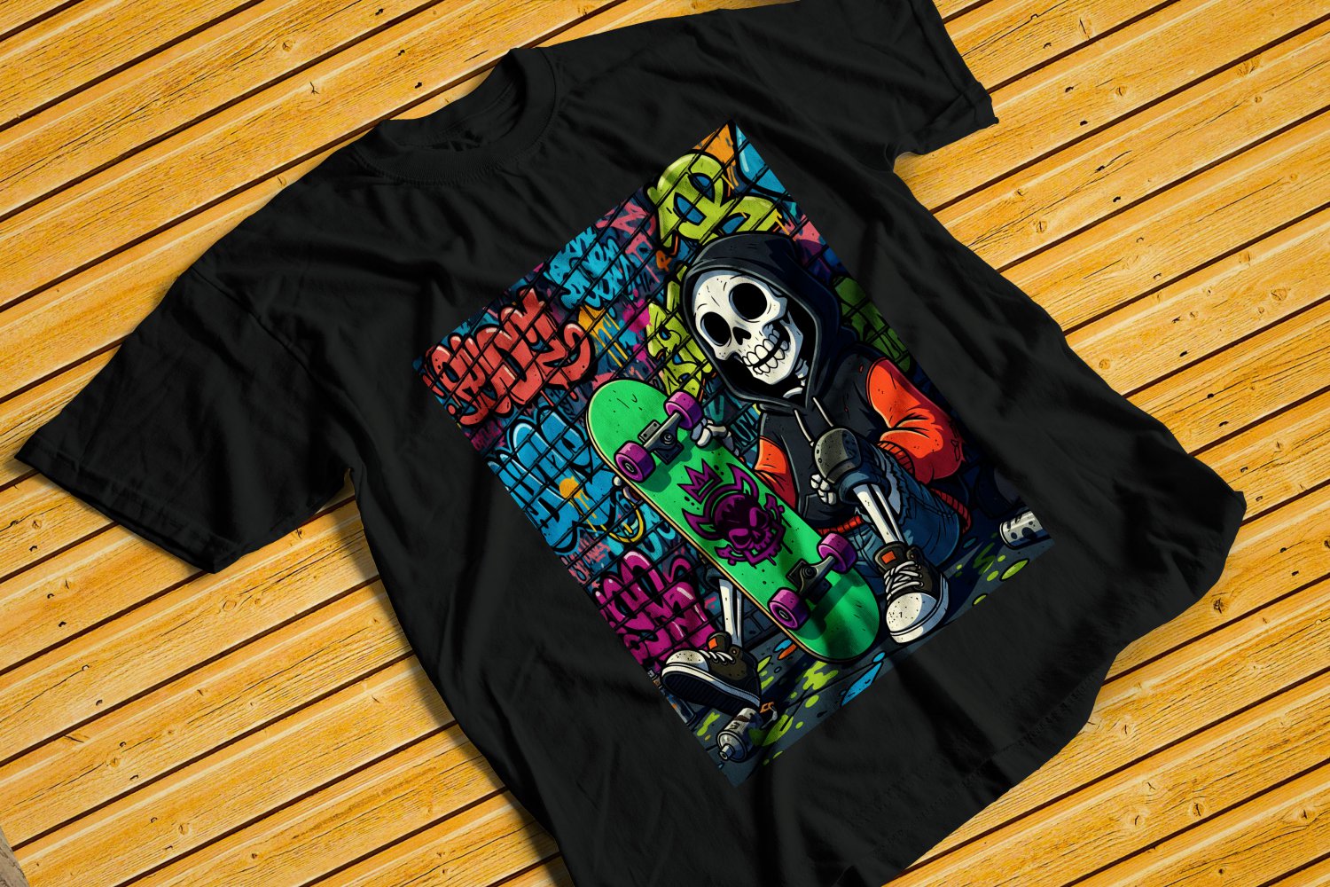 Skater skull boy
