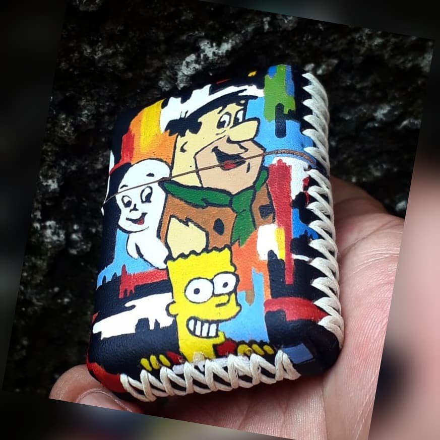 leather zippo