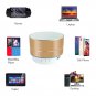 Tghazcc Wireless Bluetooth Speaker with Built-in-Mic,Handsfree Call HD Sound and Bass Gold