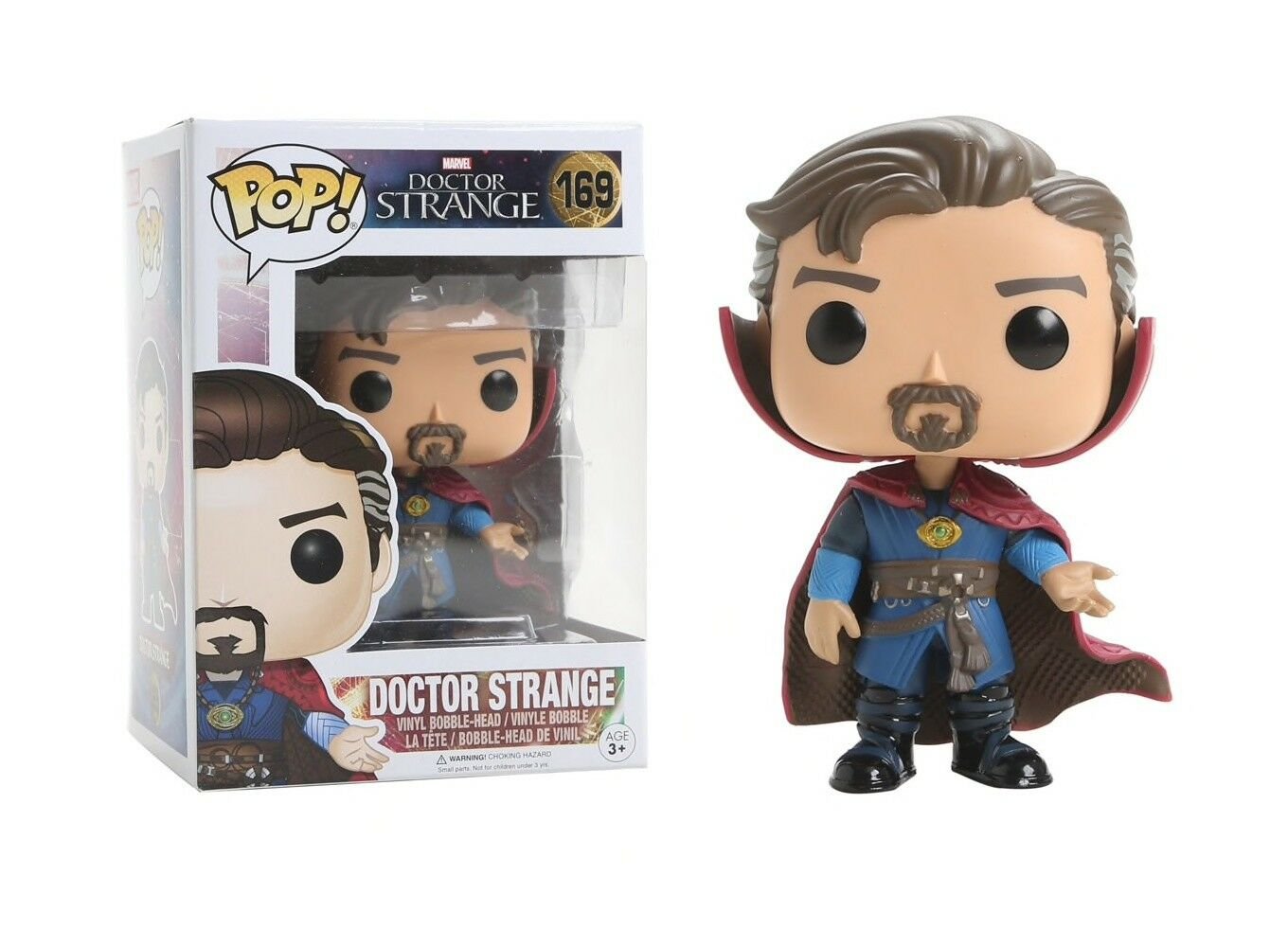 Funko Pop Marvel Doctor Strange: Doctor Strange Vinyl Bobble-Head #9744