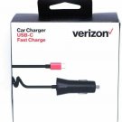 Verizon USB Type-C Rapid Car Charger Samsung Galaxy S10/S9/S8/Note 8/9 Pixel 3XL